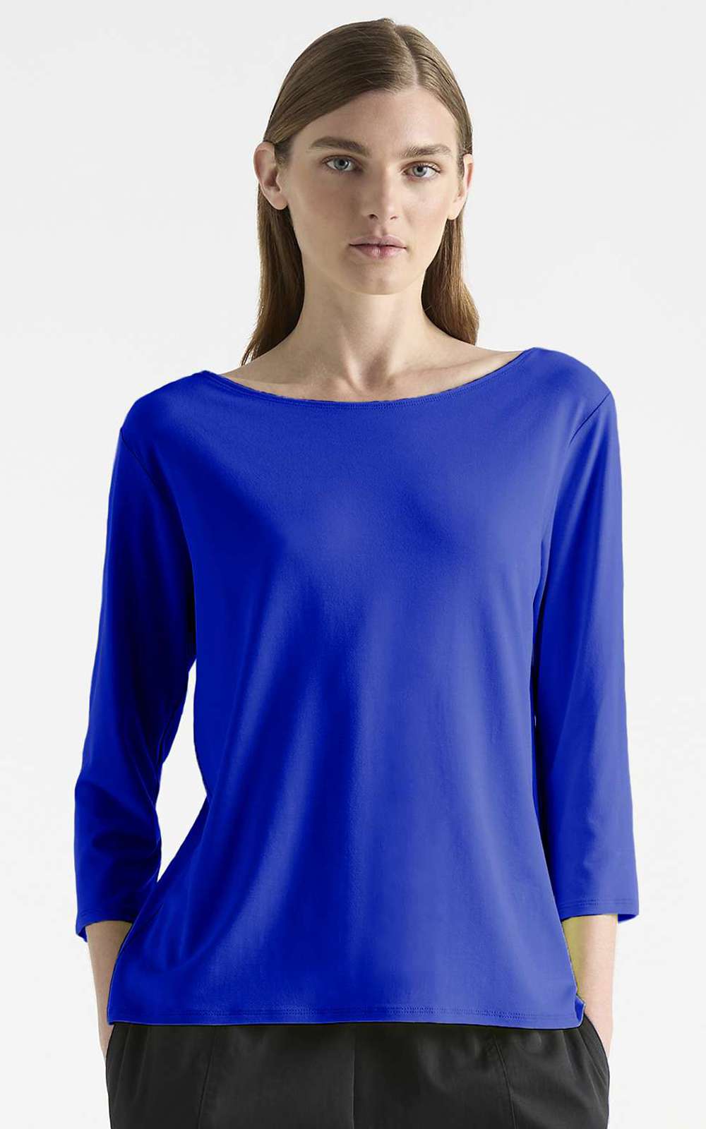 Relaxed Boat Neck – Zebrano | Designer Clothing NZ