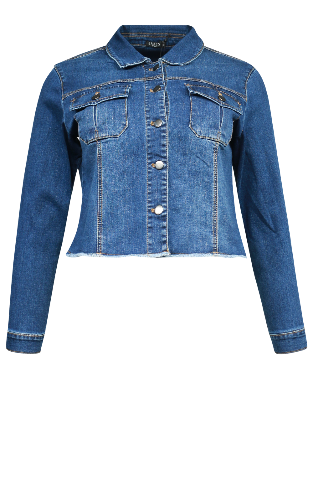 Cropped Denim Jacket Zebrano Designer Clothing NZ