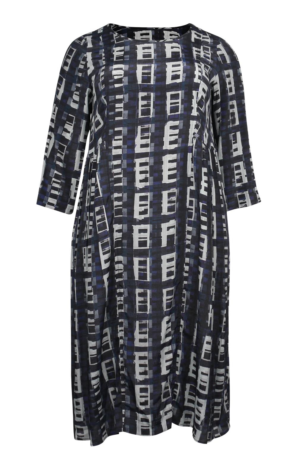 checkers-shift-dress-zebrano-designer-clothing-nz