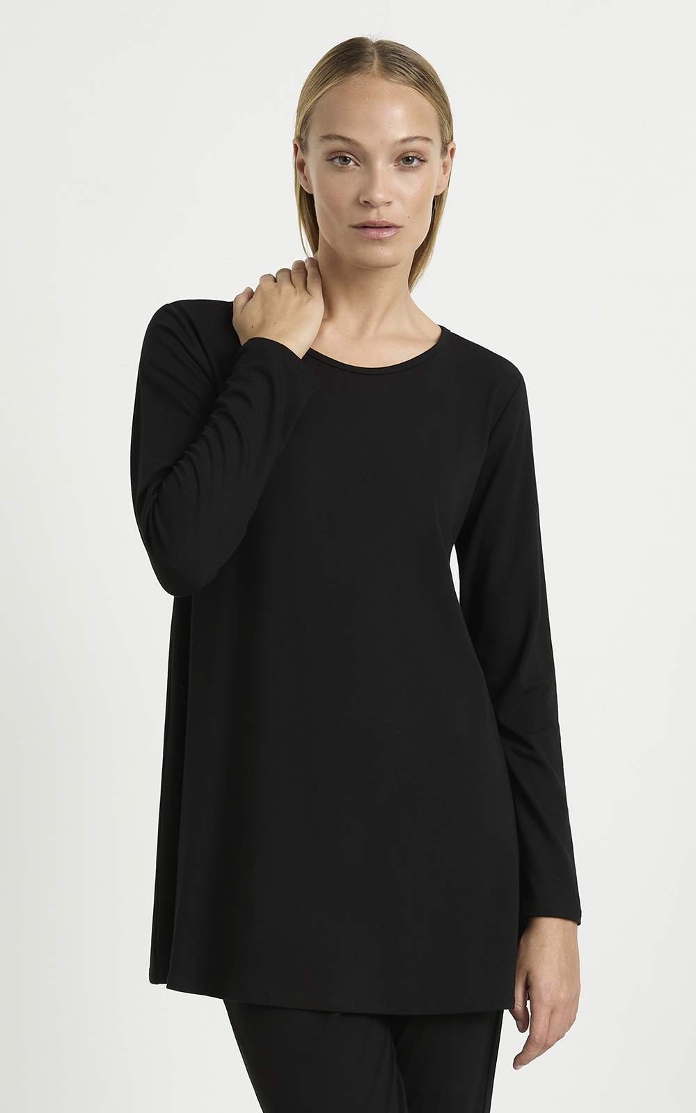 LS Flared Top – Zebrano | Designer Clothing NZ