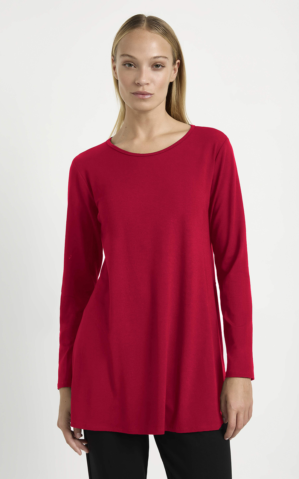 LS Flared Top – Zebrano | Designer Clothing NZ