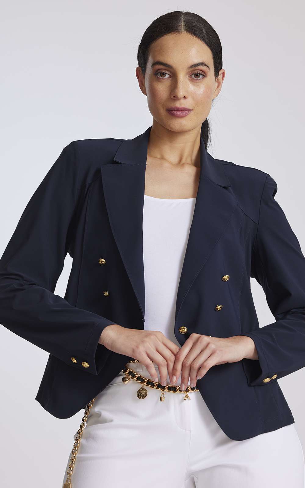 Double Breasted Jacket – Zebrano | Designer Clothing NZ