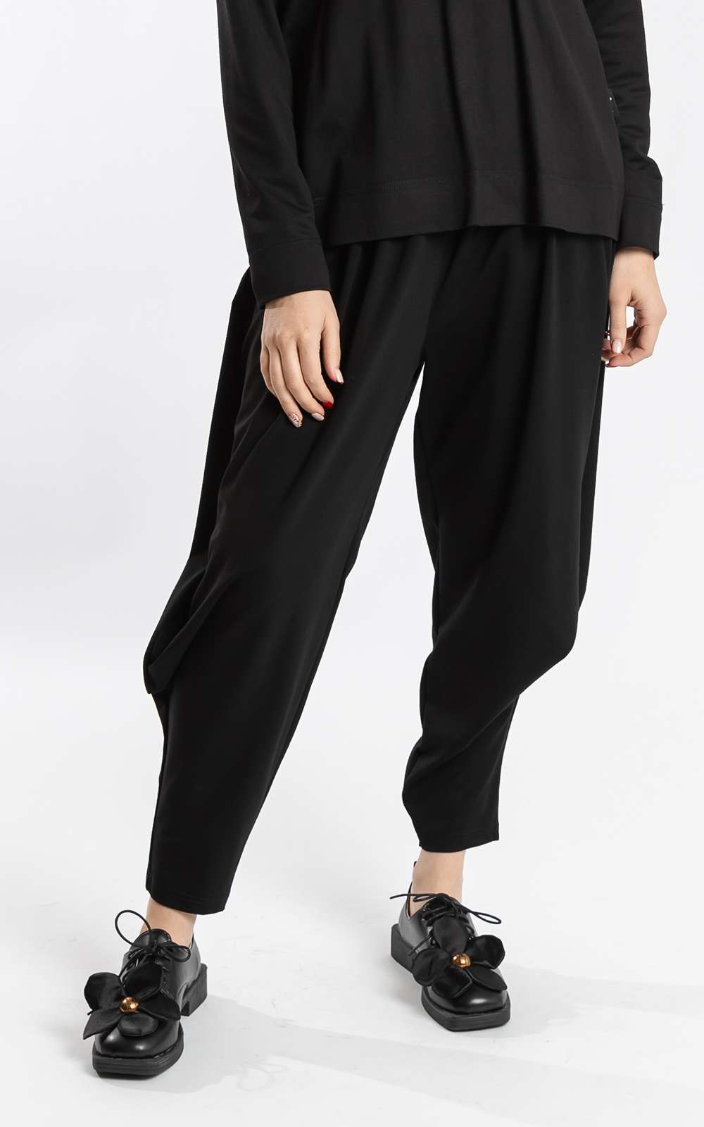 Knot Pants Black – Zebrano | Designer Clothing NZ