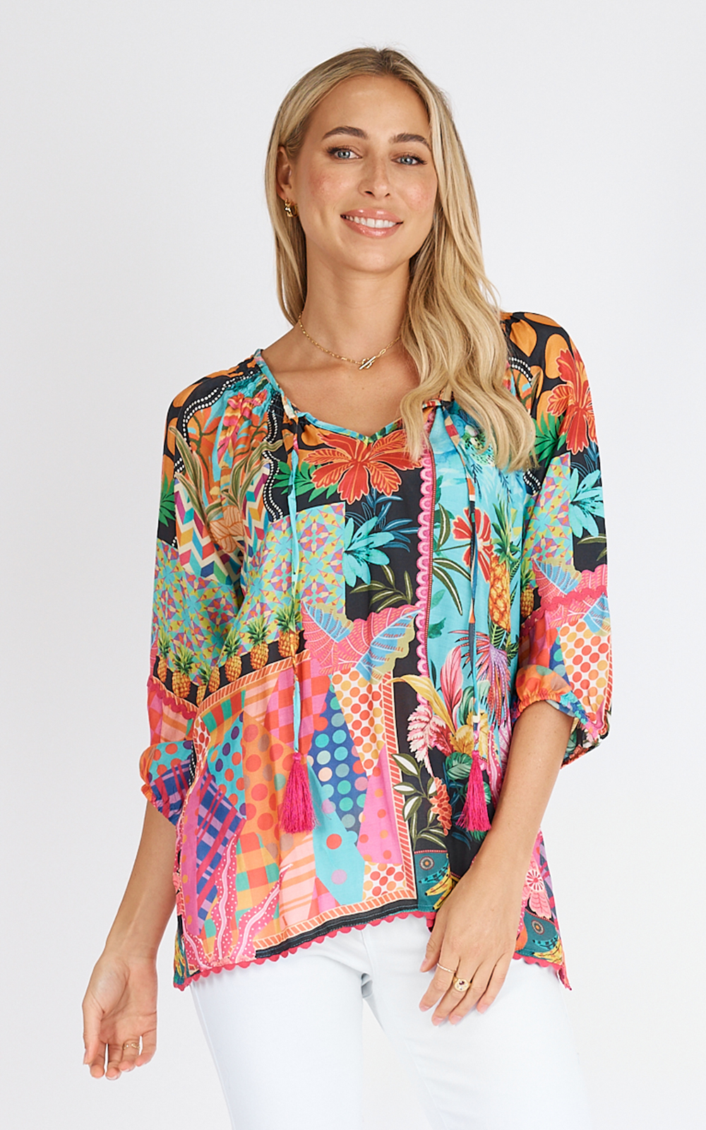 Ashford Top – Zebrano | Designer Clothing NZ