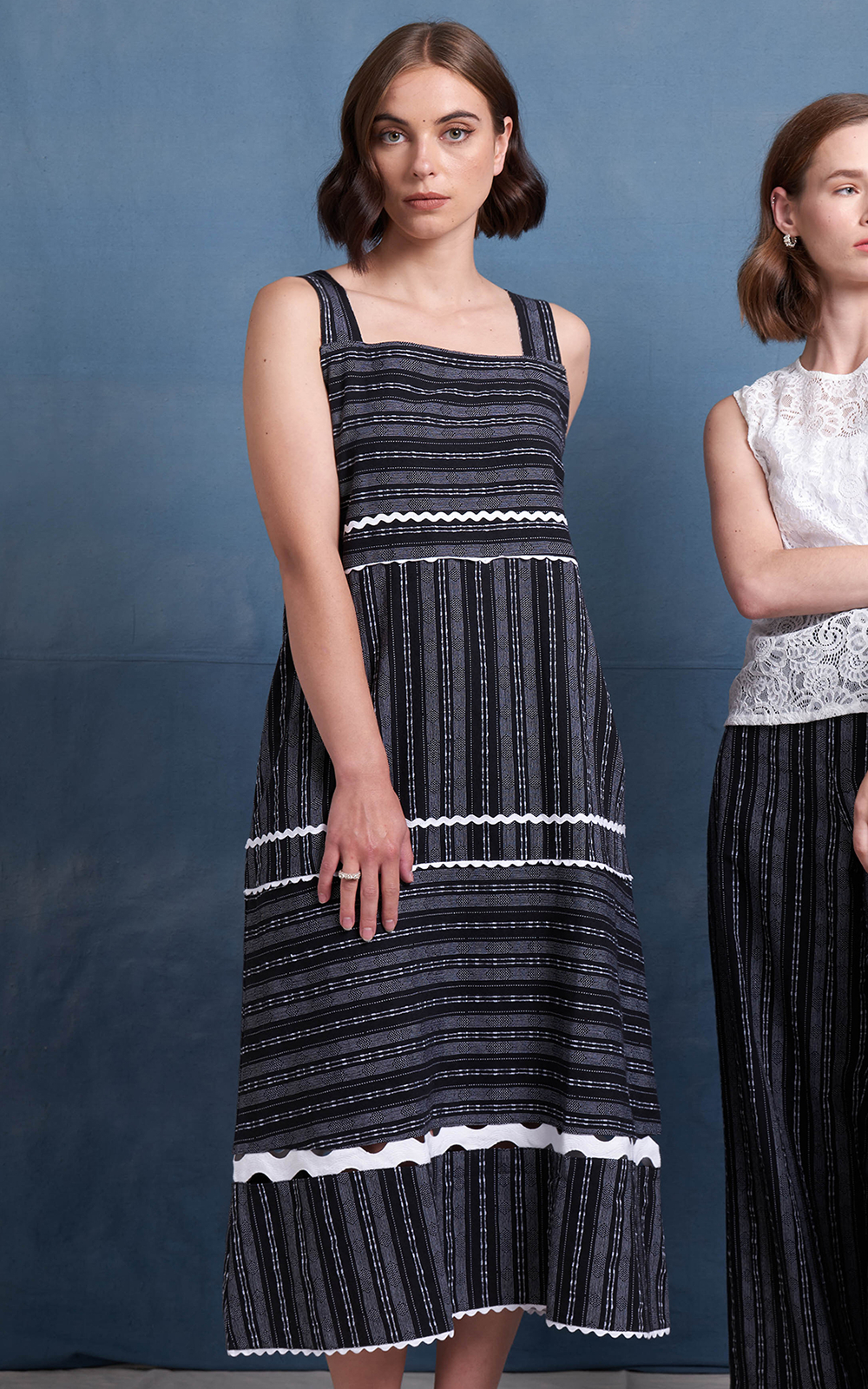 Zig Zag Dress – Zebrano | Designer Clothing NZ