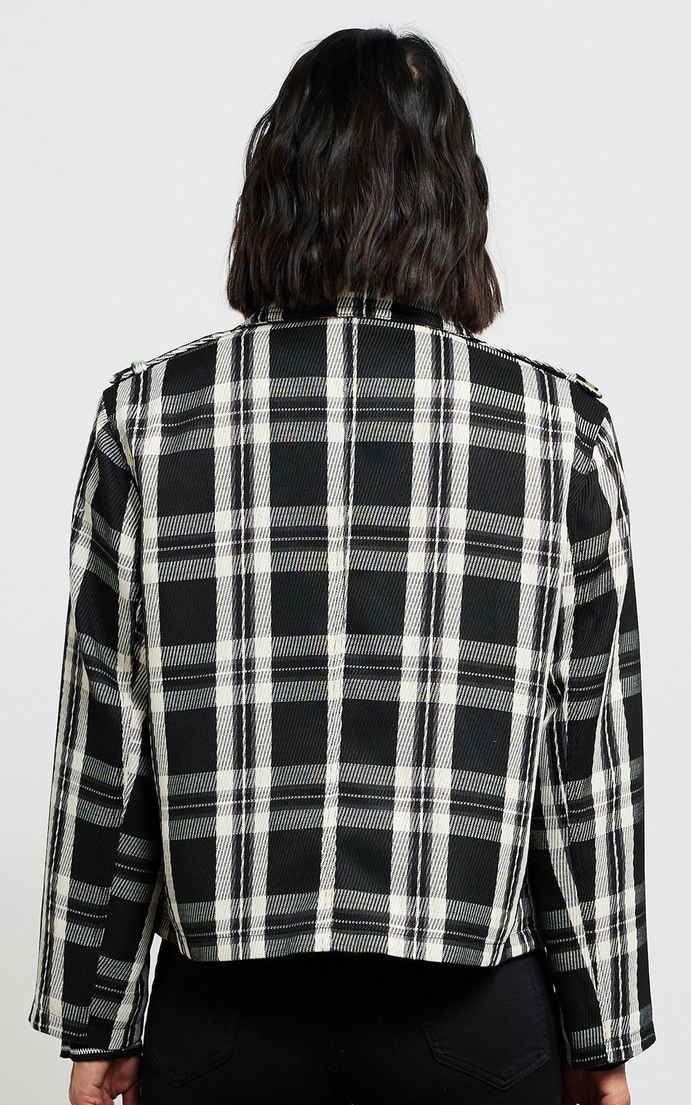 Dylan Jacket In Plaid – Zebrano | Designer Clothing NZ