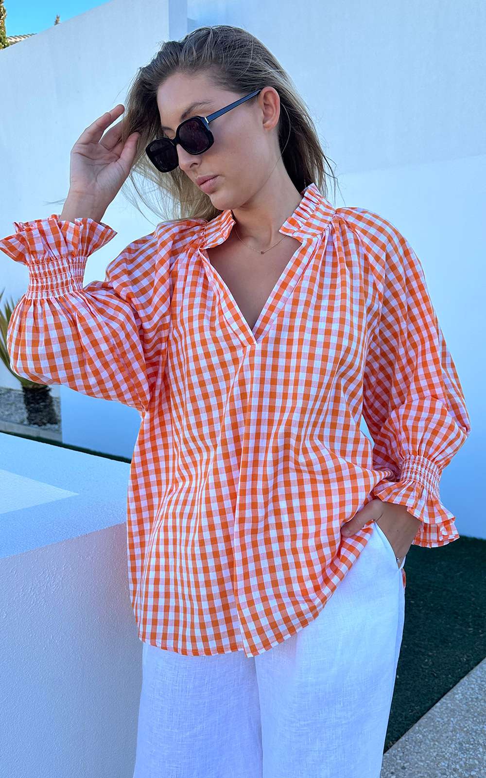 Gingham shirt nz best sale