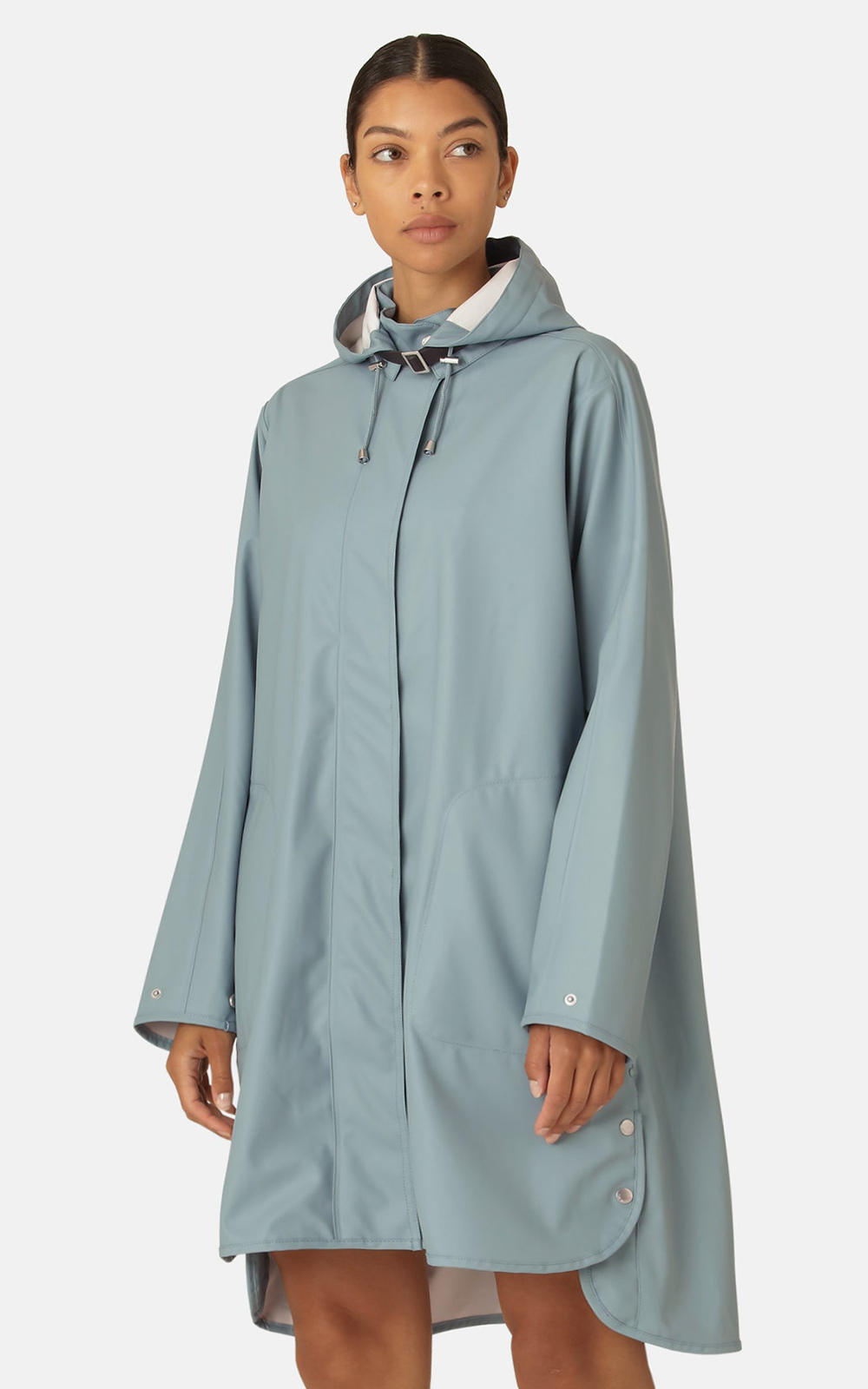 Detachable Hooded Coat  product photo.