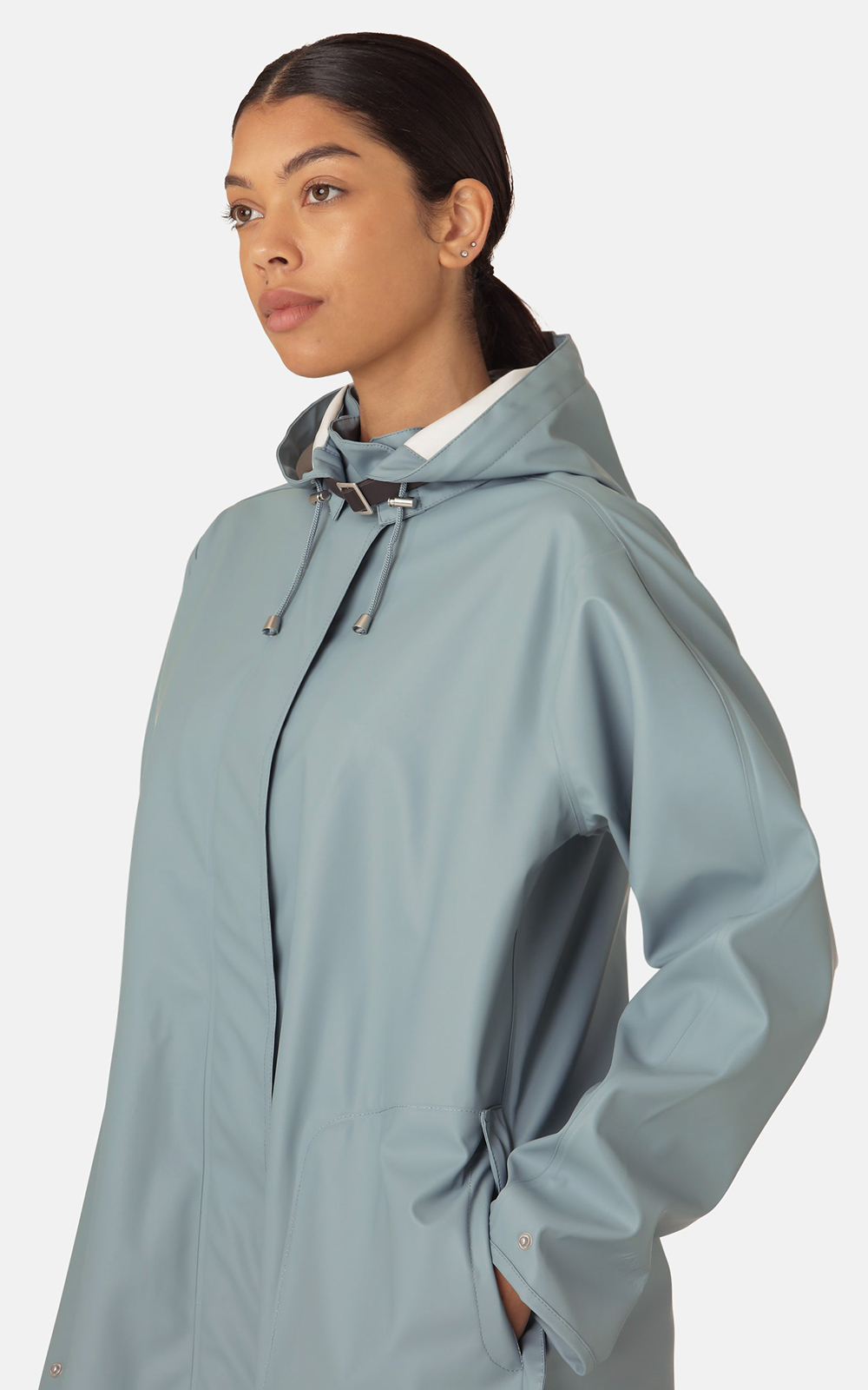 Detachable Hooded Coat  product photo.