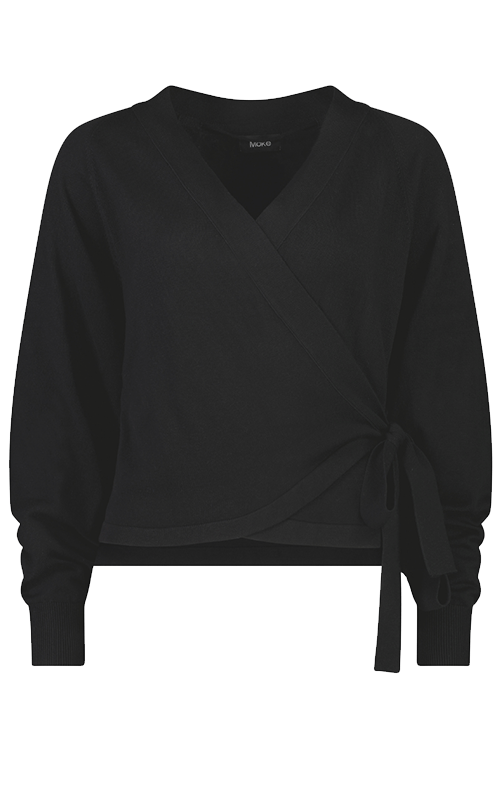 Sabre Wrap Cardigan – Zebrano | Designer Clothing NZ