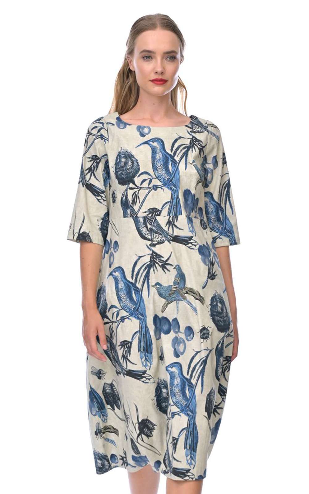 Wattlebirds Romance Dress – Zebrano | Designer Clothing NZ